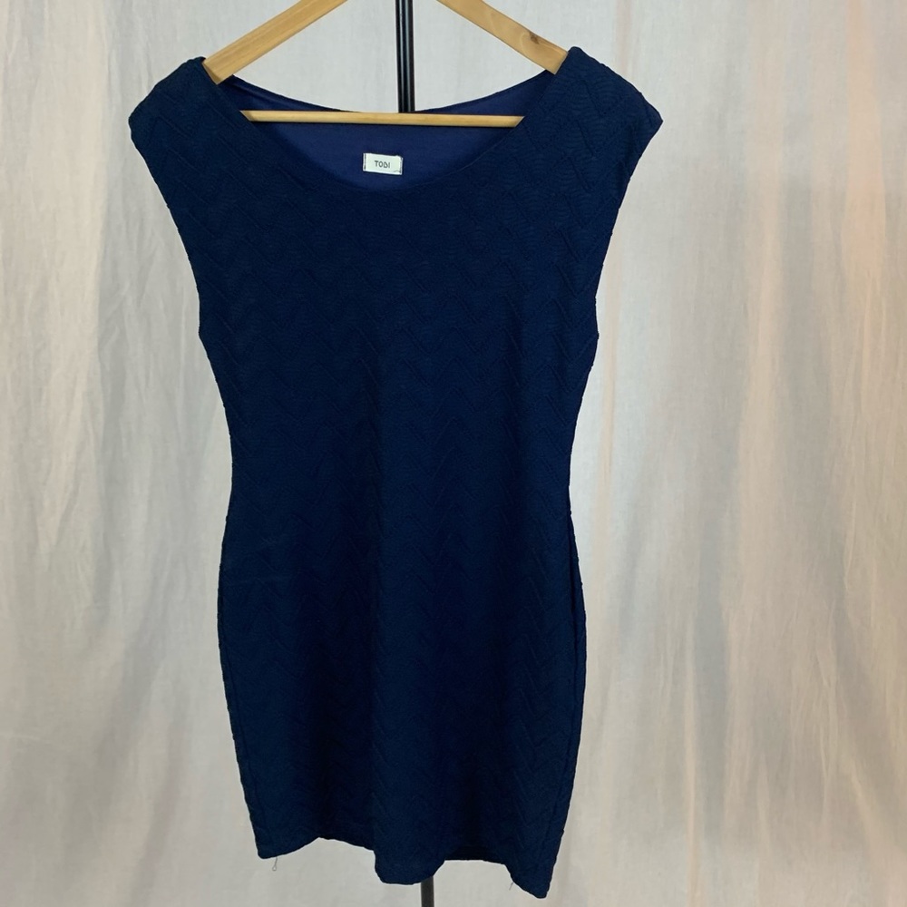 Navy Tobi mini dress